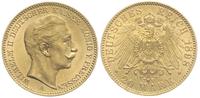 20 marek 1898 / A, Berlin, złoto 7.97 g, piękny 