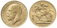 funt 1918/I, Bombaj, złoto 7.98 g, Friedberg 160
