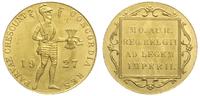 dukat 1927, Utrecht, złoto 3.47 g, piękne, Fr. 3