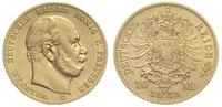 10 marek 1873/C, Frankfurt, złoto 3.92 g, Jaeger