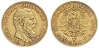 10 marek 1888/A, Berlin, złoto 3.95 g, patyna, J