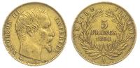 5 franków 1854/A, Paryż, odmiana z ząbkowany ran