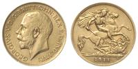 1/2 funta 1911, złoto 3.98 g, Fr 405
