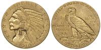 5 dolarów 1910, Filadelfia, złoto 8.34 g
