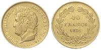 40 franków 1831/A, Paryż, złoto 12.81 g, Gadoury