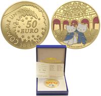 50 euro 2005, złoto "999.9" i emalia 31.1 g, ste