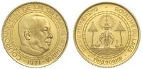 4000 kip 1971, złoto ''900'' 4.02 g, stempel lus