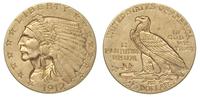 2 1/2 dolara 1912, Filadelfia, złoto 4.18 g