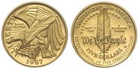 5 dolarów 1987, 200. rocznica konstytucji, złoto