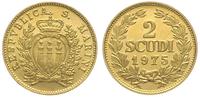 2 scudo 1971, złoto 5.97 g, Fr 5