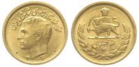 1/2 pahlavi 1967 (AH 1347), złoto 4.06 g, Fr 102