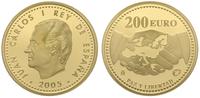 200 euro 2005, złoto '999,9' 13.46 g, stempel lu