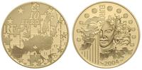 10 euro 2004, złoto '920' 8.49 g, stempel lustrz