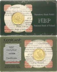 50 złotych 2004, Orzeł Bielik, '999,9', złoto 3.