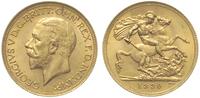 1 funt 1930/SA, Pretoria, złoto 7.99 g, Fr 6