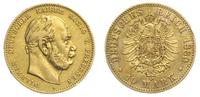 10 marek 1880/A, Berlin, złoto 3.94 g, ślad po z