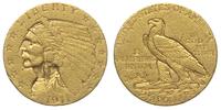 2 1/2 dolara 1911, Filadelfia, złoto 4.16 g