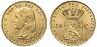 10 guldenów 1897, Utrecht, złoto 6.71 g, Fr 347