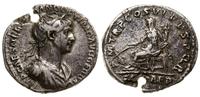 denar 114-117, Rzym, Aw: Popiersie cesarza w pra
