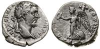denar 195-196, Rzym, Aw: Głowa cesarza w wieńcu 