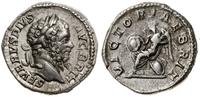 denar 210-211, Rzym, Aw: Głowa cesarza w wieńcu 