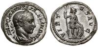 denar 222-228, Rzym, Aw: Popiersie cesarza w wie
