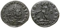 follis 310-311, Tessaloniki, w: Popiersie cesarz