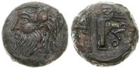 brąz IV-III w. pne, Aw: Głowa Borystenesa (uosob