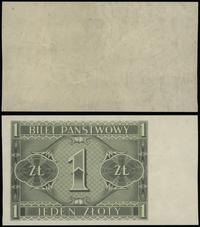 1 złoty 1.10.1938, papier biały ze znakiem wodny