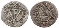 1 grosz maryjny 1625, srebro, Welter 1138
