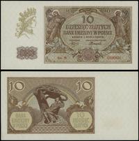 10 złotych 1.03.1940, seria N, numeracja 0386621