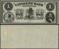 1 dolar 18... (ok. 1860), niewypełniony blankiet