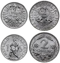 zestaw 2 monet 1947, Wiedeń, w skład zestawu wch
