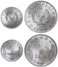 zestaw 2 monet 1964, w skład zestawu wchodzi 1 l