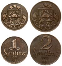 zestaw 2 monet 1932, Birmingham, w skład zestawu
