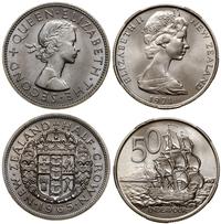 zestaw 2 monet, w skład zestawu wchodzi 1/2 koro
