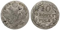 Polska, 10 groszy, 1827 IB