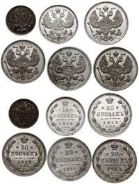 zestaw 6 monet, Petersburg, w skład zestawu wcho