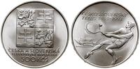 500 koron 1993, 100 lat czechosłowackiego tenisa