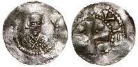 denar 1002-1011, Aw: Popiersie na wprost, legend
