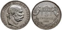 Węgry, 5 koron, 1907