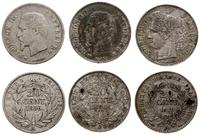 zestaw 3 x 20 centymów, Paryż, 20 centymów: 1850
