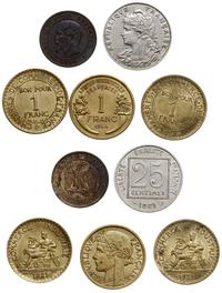 lot 5 monet, Paryż, 2 centymy 1853 (Napoleon III