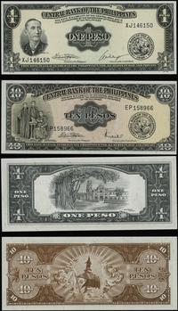 zestaw: 1 i 10 peso 1949, seria XJ i EP, łącznie