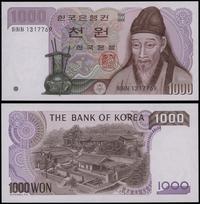 1.000 won 1983, numeracja 1317769, piękne, Pick 