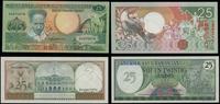 Surinam, zestaw: 2 x 25 guldenów, 1.11.1985 i 9.01.1988