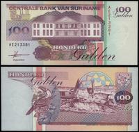 Surinam, 100 guldenów, 9.06.1991