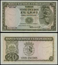20 escudos 24.10.1967, numeracja 1114131, piękne