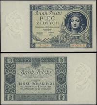 5 złotych 2.01.1930, seria CR, numeracja 8253919