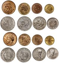 zestaw 8 monet, Meksyk, w skład zestawu wchodzi:
